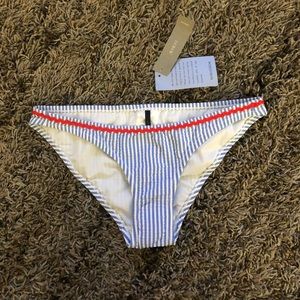 J. Crew Striped Bikini bottoms